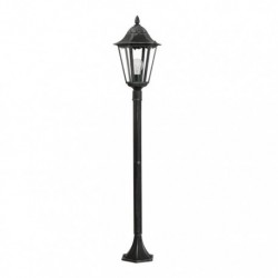 EGLO NAVEDO 93463 – lampadaire extérieur noir et argent patiné – Ø 230 mm