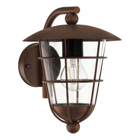 EGLO PULFERO 1 94855 – applique extérieure brun – H 280 mm