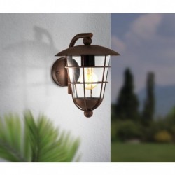 EGLO PULFERO 1 94855 – applique extérieure brun – H 280 mm