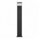 EGLO GROTTAZZOLINA 902415 – lampadaire extérieur noir texturé – H 800 mm