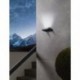 EGLO BRIANZA 98707 – applique extérieure noir – H 50 mm