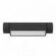 EGLO BRIANZA 98707 – applique extérieure noir – H 50 mm