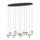 EGLO DRACERA 390342 – suspension noir – H 1500 mm