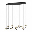 EGLO DRACERA 390342 – suspension noir – H 1500 mm