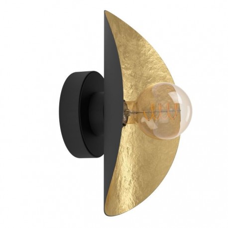 EGLO SACEDA 390394 – applique noir et doré – H 290 mm