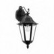 EGLO NAVEDO 93456 – applique extérieure noir et argent patiné – H 475 mm
