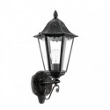EGLO NAVEDO 93457 – applique extérieure noir et argent patiné – H 475 mm