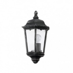 EGLO NAVEDO 93459 – applique extérieure noir et argent patiné – H 430 mm