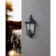 EGLO NAVEDO 93459 – applique extérieure noir et argent patiné – H 430 mm