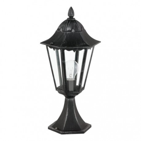 EGLO NAVEDO 93462 – borne basse noir et argent patiné – Ø 230 mm
