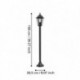 EGLO LATERNA 4 22144 – borne noir – Ø 205 mm