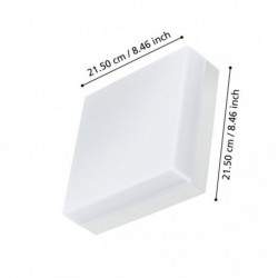EGLO SONELLA 94871 – applique ou plafonnier blanc – H 215 mm