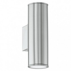 EGLO RIGA 94107 – applique extérieure inox – H 200 mm