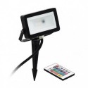 EGLO FAEDO 4 98185 – projecteur extérieur noir – H 90 mm