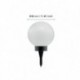 EGLO SOLAR 22444 – luminaire solaire noir – Ø 300 mm