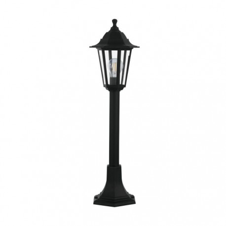 EGLO DUANERA 33781 – lampadaire extérieur noir – H 1000 mm