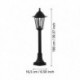 EGLO DUANERA 33781 – lampadaire extérieur noir – H 1000 mm
