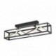 EGLO PENELA 390416 – plafonnier noir et doré – H 240 mm