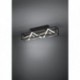 EGLO PENELA 390416 – plafonnier noir et doré – H 240 mm